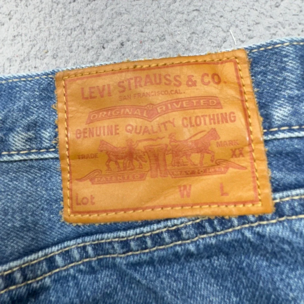 Levis 501 Jeans Mens 32x32 Blue McLaren MP4/4 McLaren F1 2nd Prototype Racing
